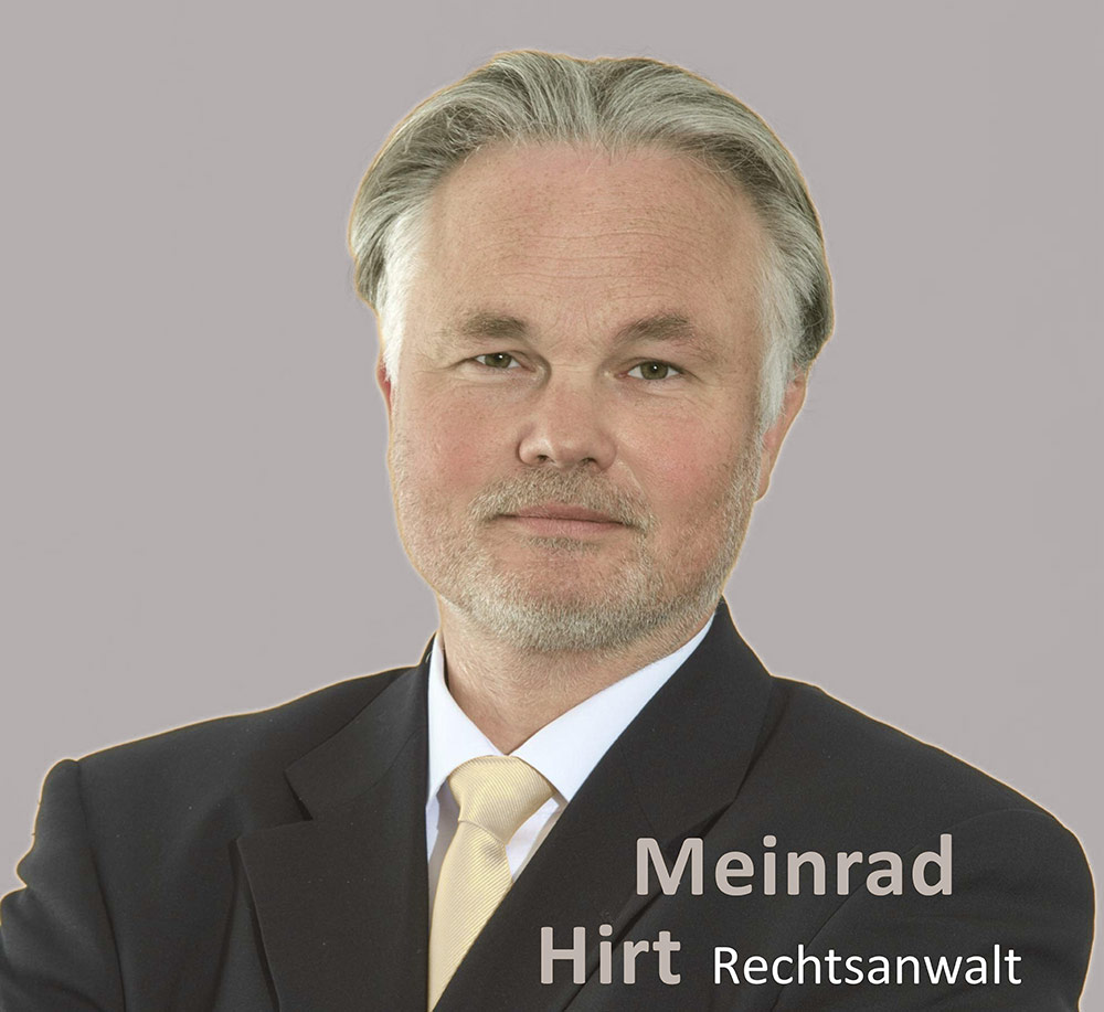 Rechtsanwalt Meinrad Hirt Schuldnerberatung Offenburg